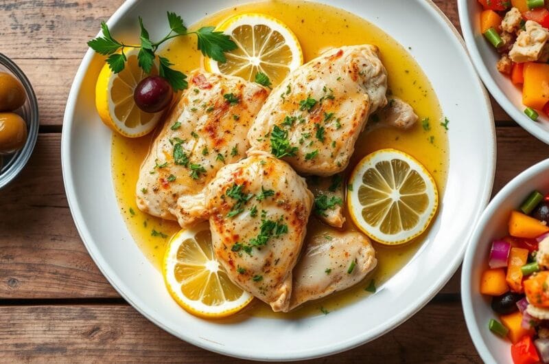 The Best Damn Lemon Chicken Recipe with a Light Sauce