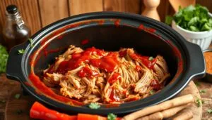 The Best Slow Cooker Pulled Pork with BBQ Sauce