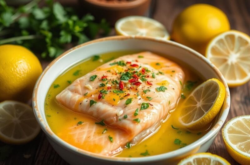 Easy Grilled Salmon Recipe with Lemon Butter Sauce