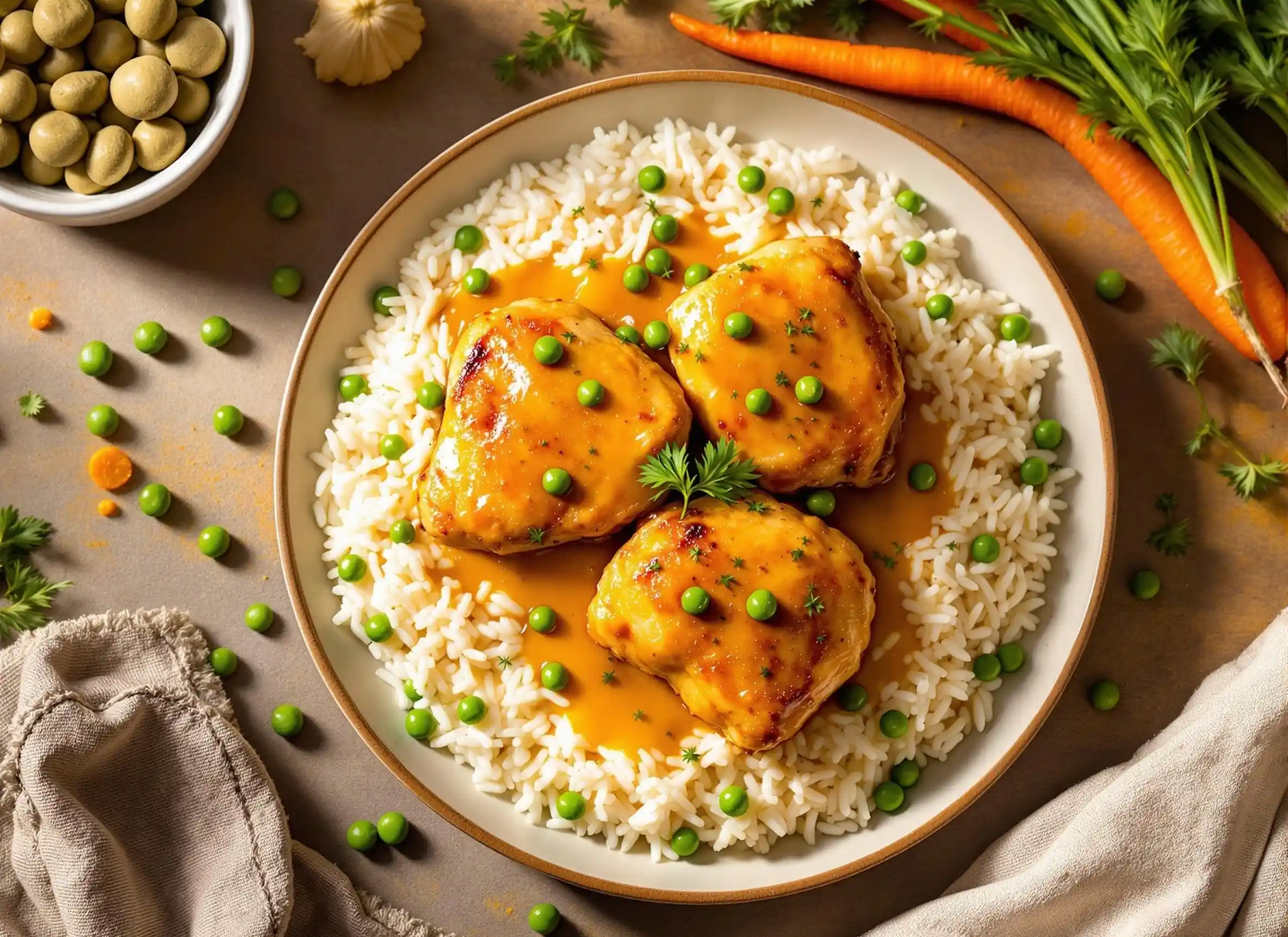 Best Crock Pot Chicken Thighs and Rice