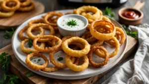 Easy Air Fryer Onion Rings Recipe