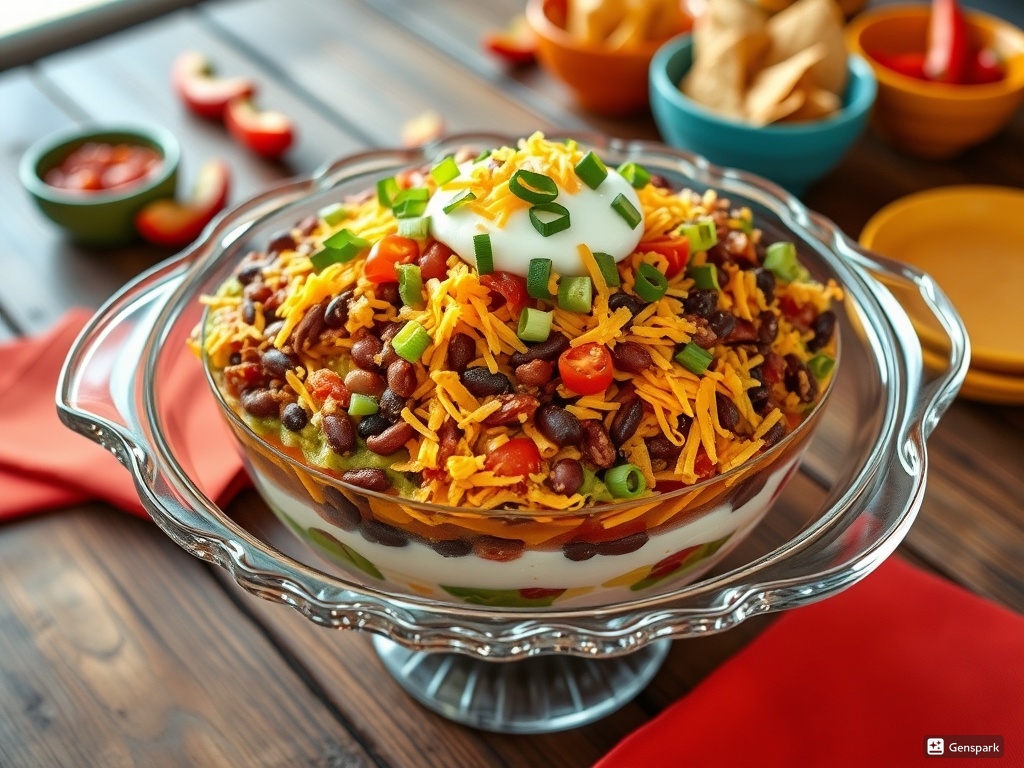 Easy Taco Dip Recipe