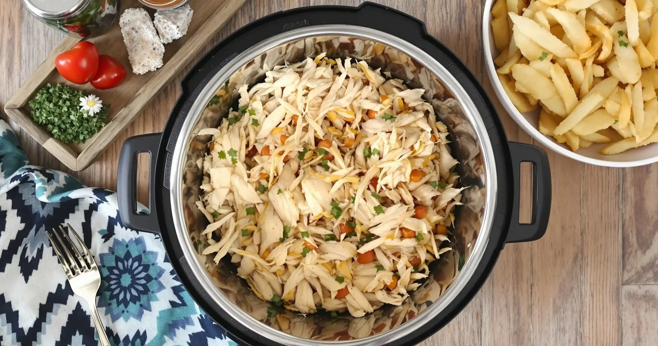 Easy Instant Pot shredded chicken Recipe