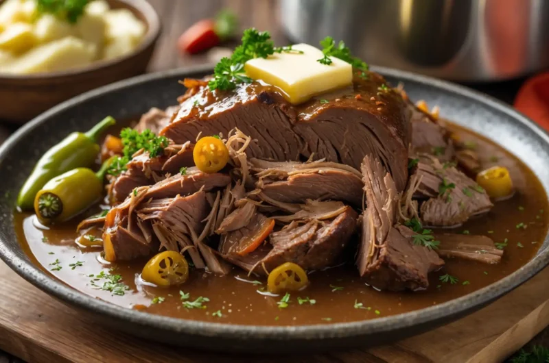 Instant Pot Mississippi Pot Roast