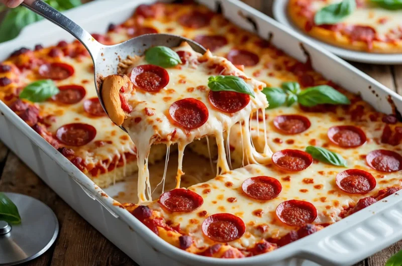 Pizza Casserole – Easy Weeknight Dinner Idea