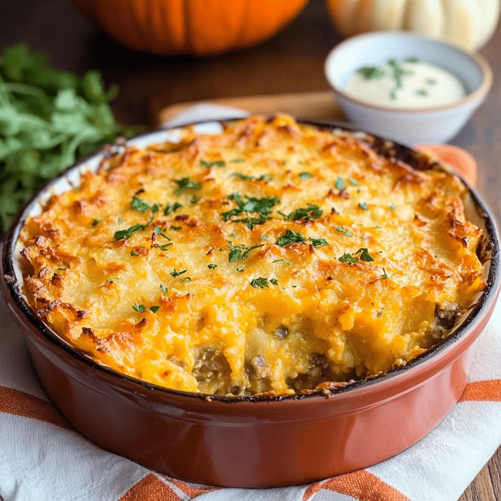 Pumpkin Shepherd’s Pie Recipe