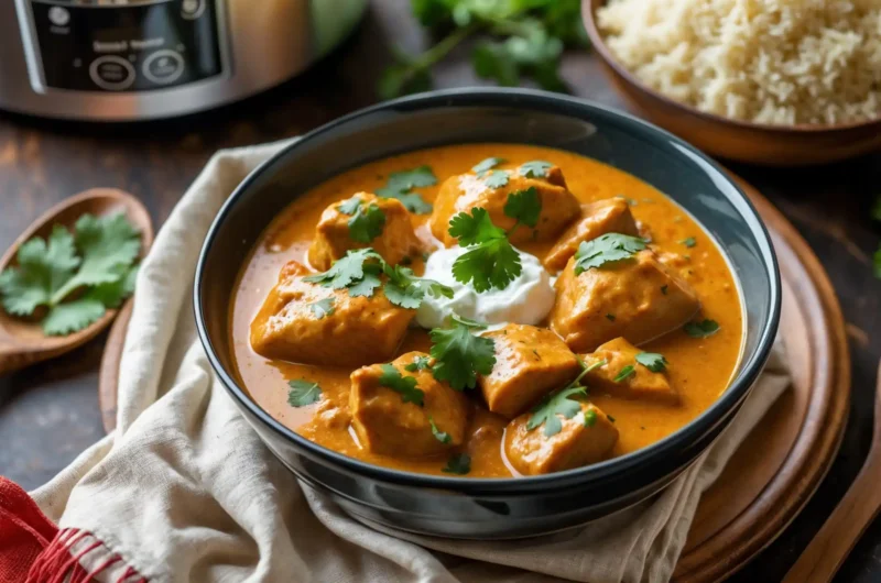 Slow Cooker Butter Chicken Recipe