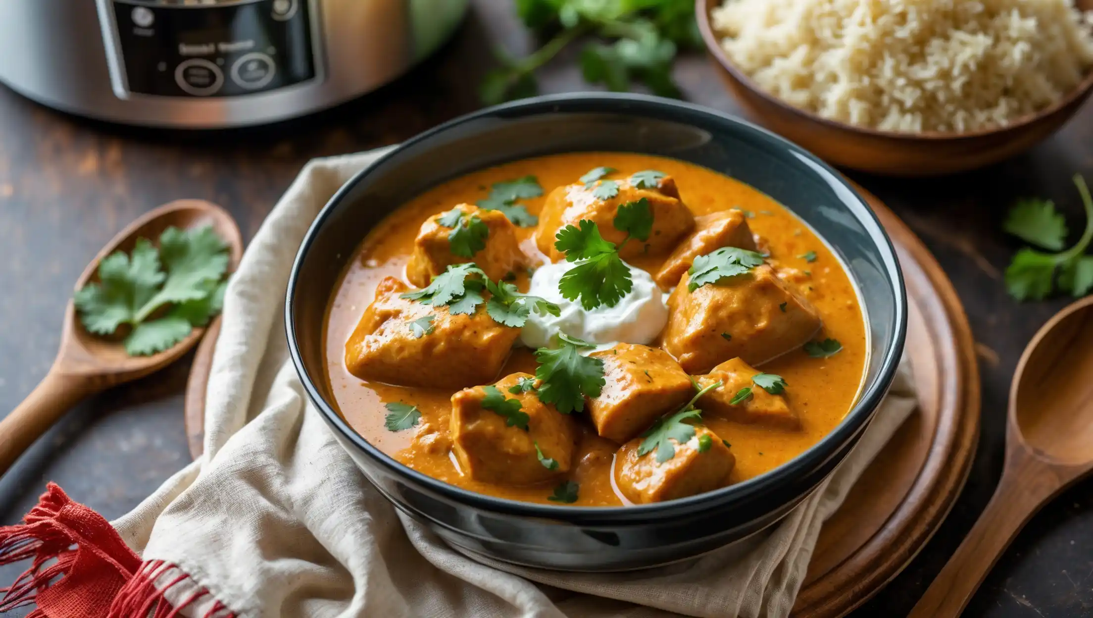 Slow Cooker Butter Chicken Recipe