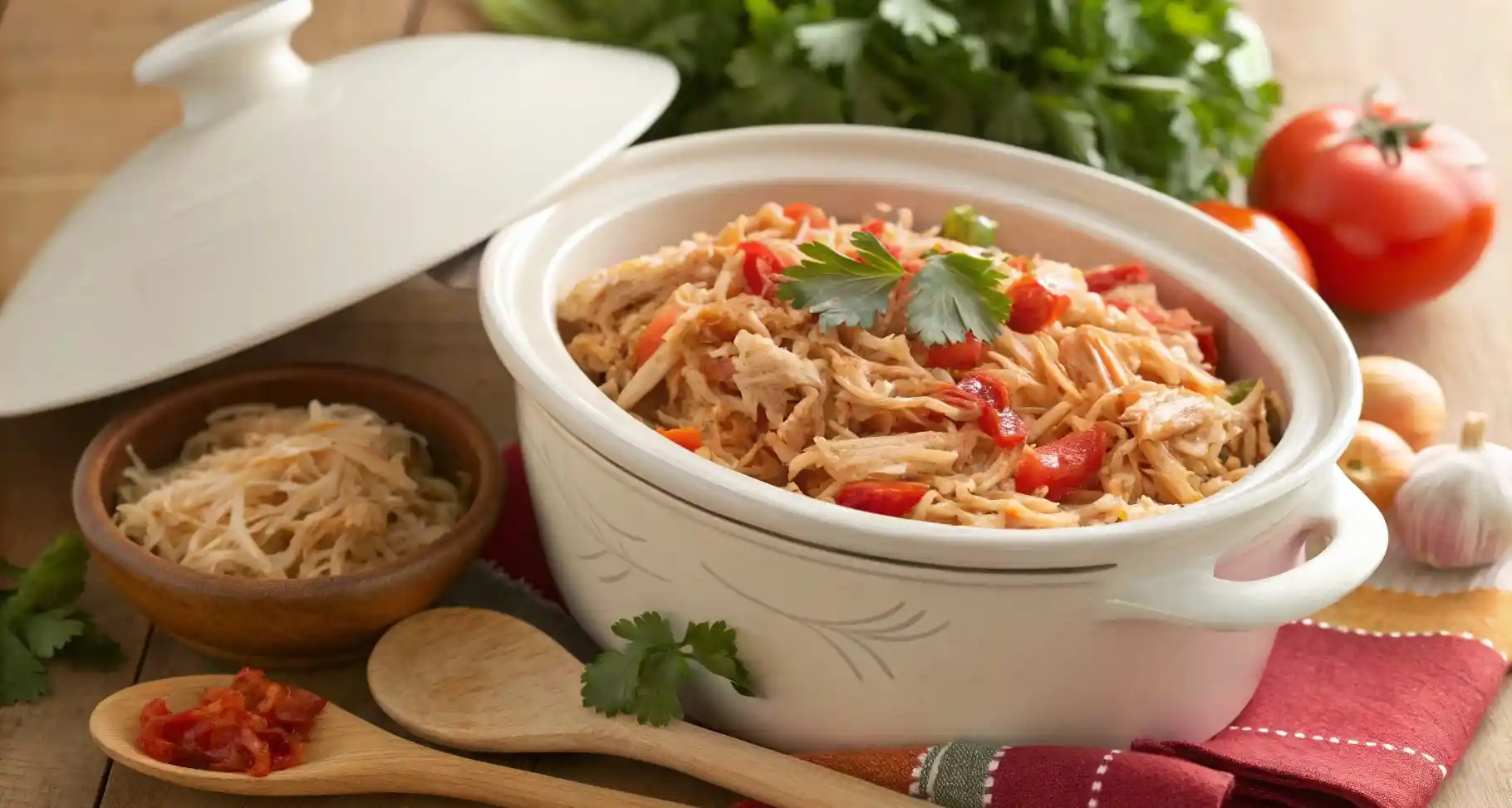 Slow Cooker Shredded Chicken