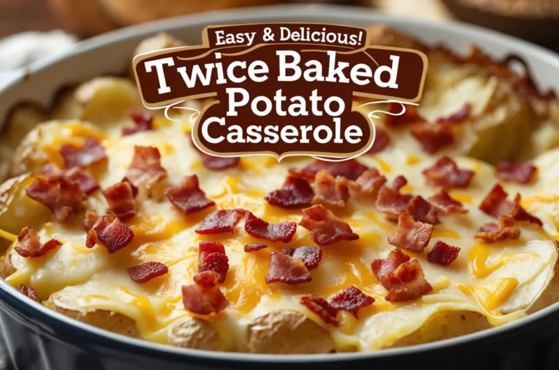 Twice Baked Potato Casserole Recipe