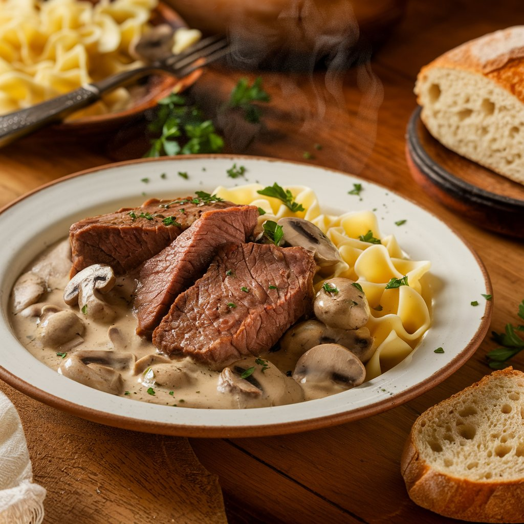 Classic Beef Stroganoff