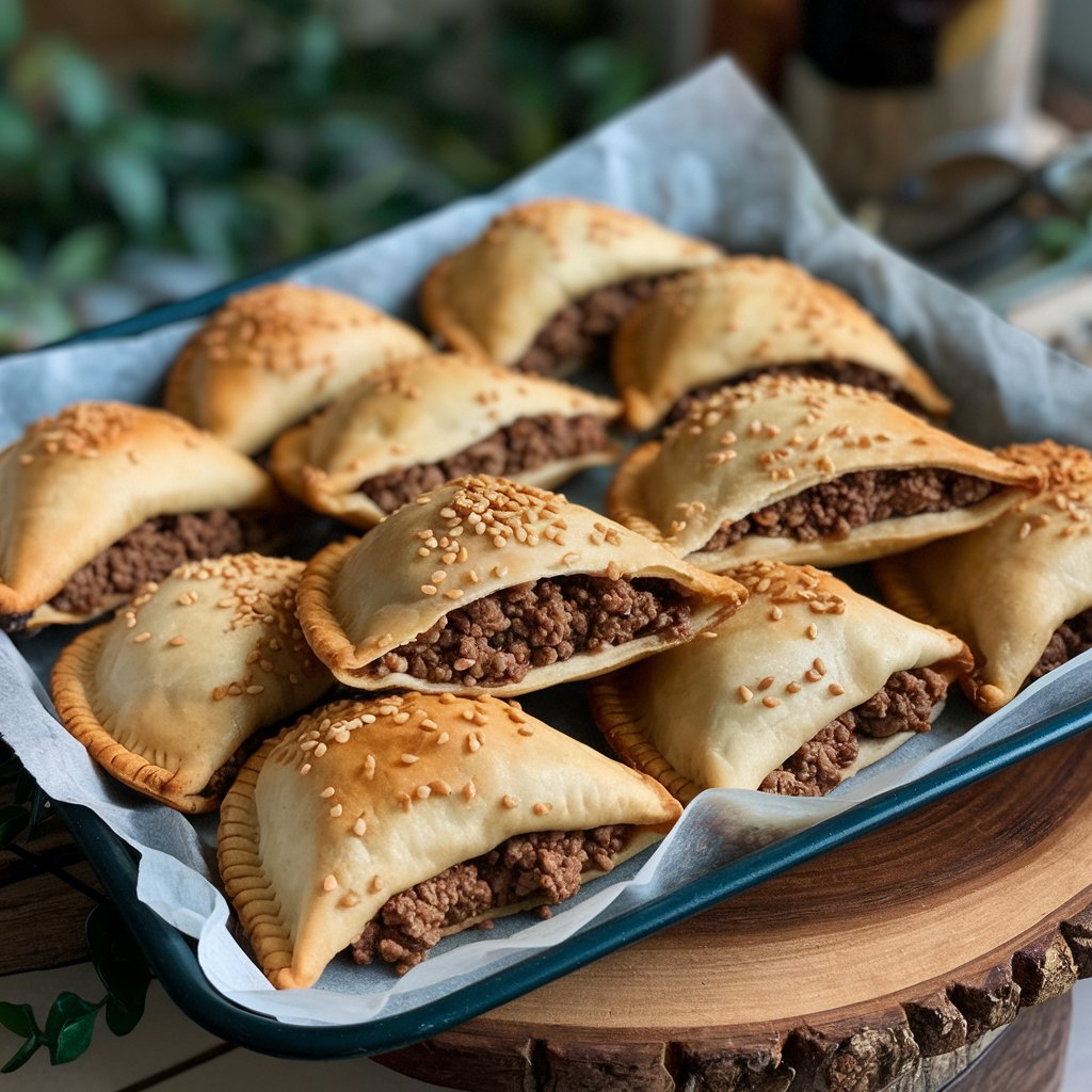 Beef and Cheese Empanadas in Mexican-style