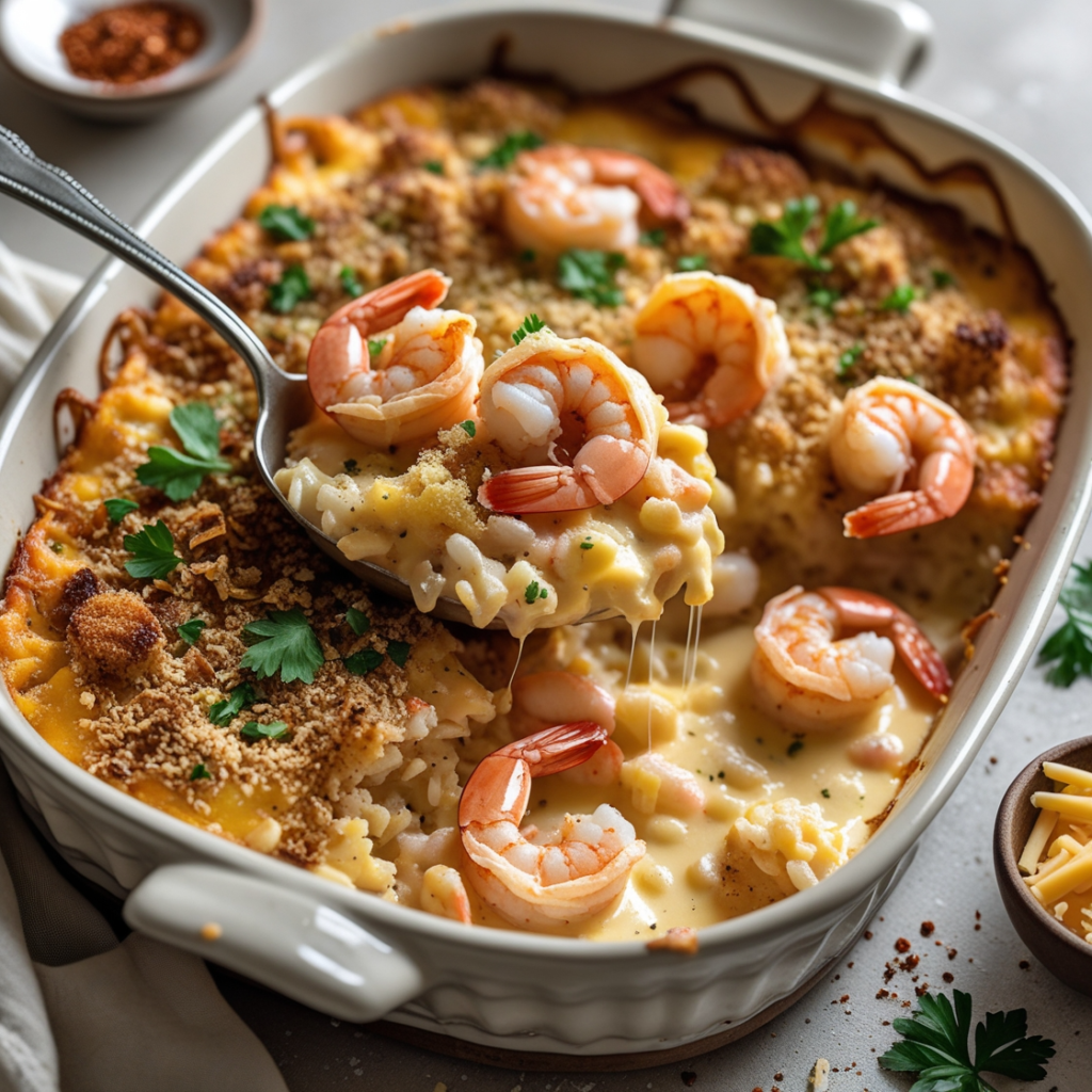 Easy Shrimp Casserole Recipe