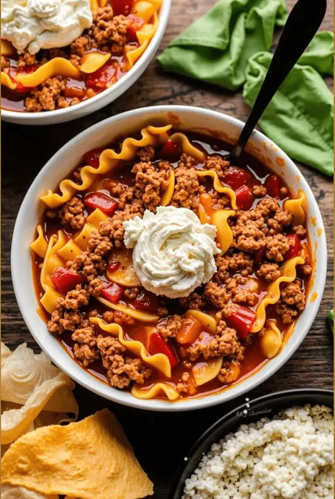 Hearty Lasagna Soup Recipe