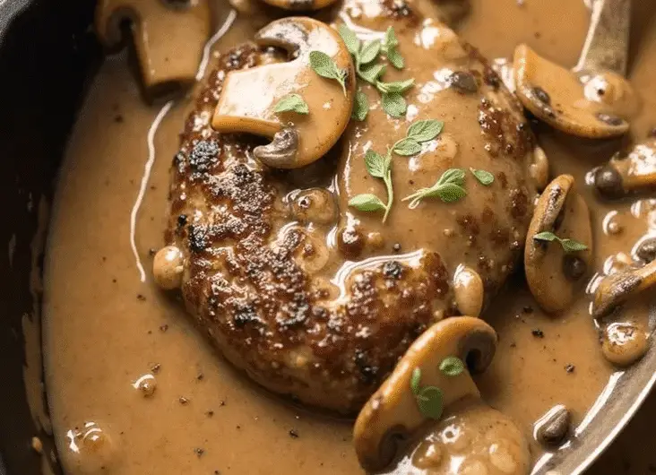 Juicy Salisbury Steak Recipe
