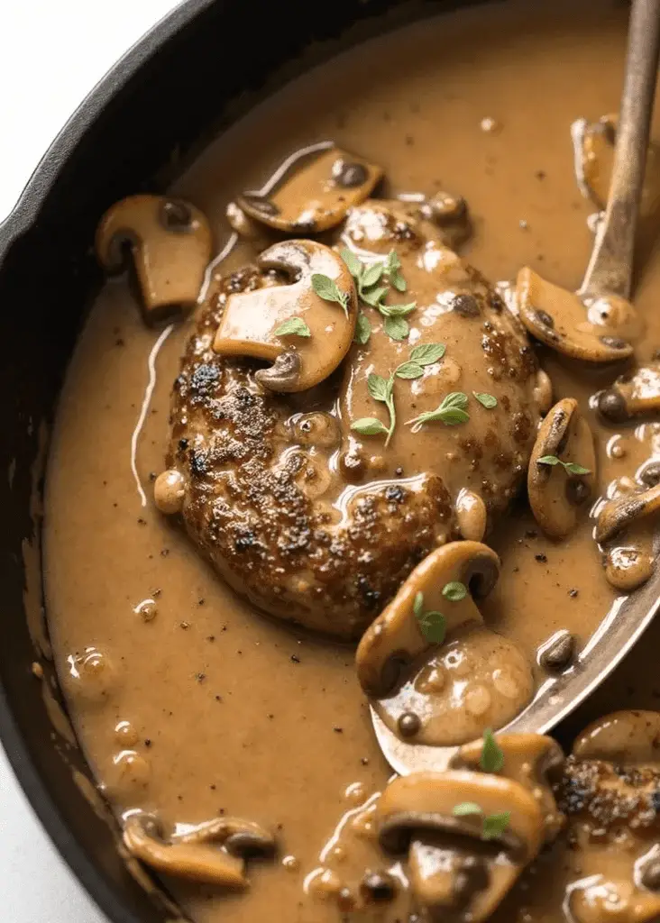 Juicy Salisbury Steak Recipe